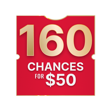 Charger l'image dans la galerie, 160 chances for $50
